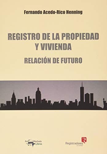 Portada de Registro de la Propiedad y Vivienda