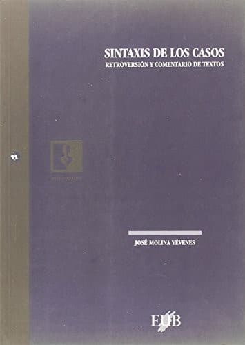 Portada de Sintaxis de los casos