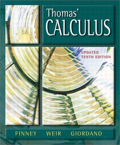 Portada de Thomas' calculus.