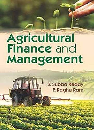 Portada de Agricultural finance and management