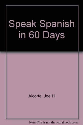 Portada de Speak Spanish in 60 Days