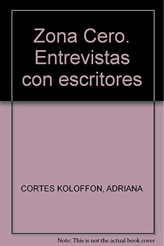 Portada de Zona cero