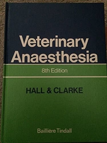 Portada de Veterinary anaesthesia