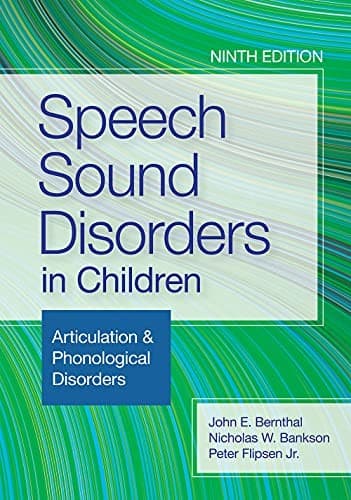 Portada de Speech Sound Disorders in Children