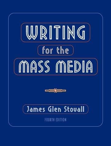 Portada de Writing for the mass media
