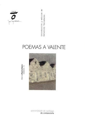 Portada de Poemas a Valente