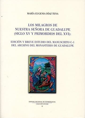 Portada de Los milagros de Nuestra Señora de Guadalupe