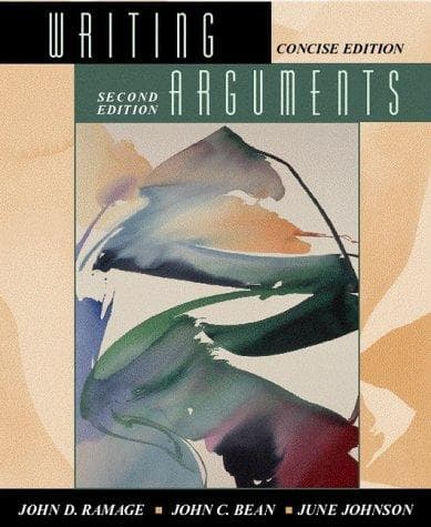 Portada de Writing Arguments