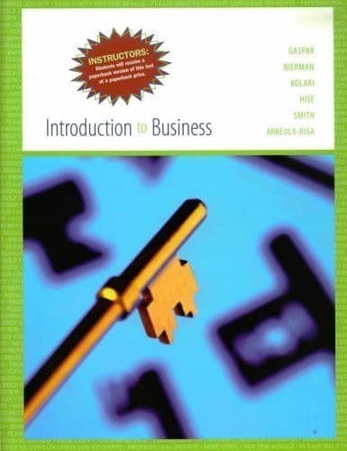 Portada de Introduction to Business