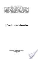 Portada de Pacto comisorio