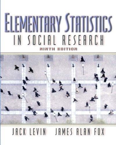 Portada de Elementary statistics in social research