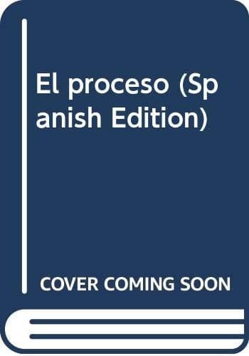 Portada de El proceso