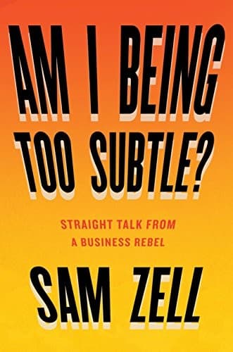 Portada de Am I being too subtle?