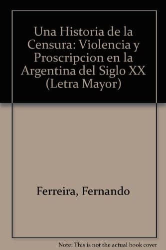 Portada de Una historia de la censura