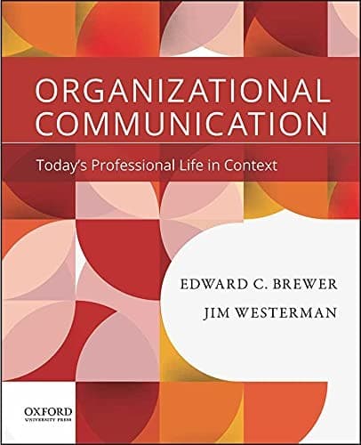 Portada de Organizational Communication