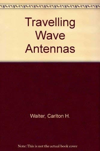 Portada de Traveling wave antennas