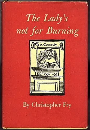 Portada de Lady's Not for Burning