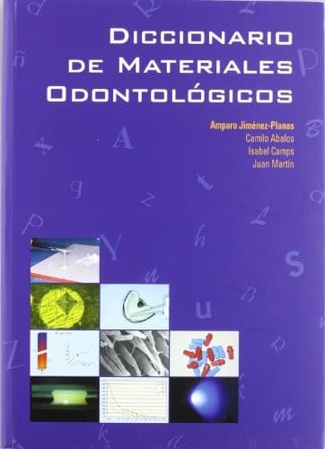 Portada de Diccionario de materiales odontológicos