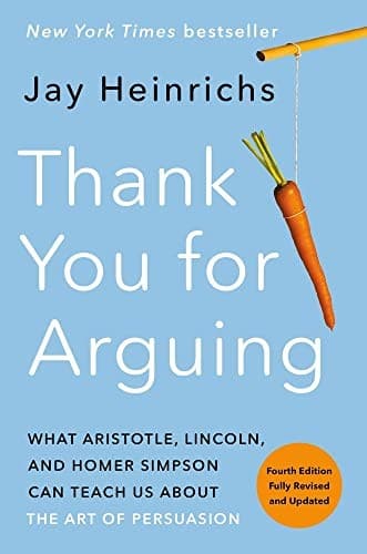 Portada de Thank You for Arguing, Fourth Edition