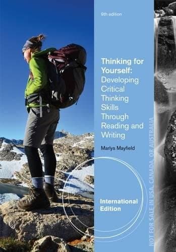 Portada de Thinking for Yourself