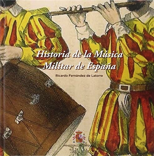 Portada de Historia de la música militar de España