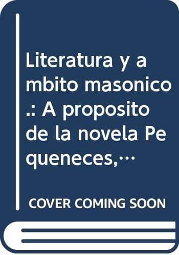 Portada de Literatura y ámbito masónico.