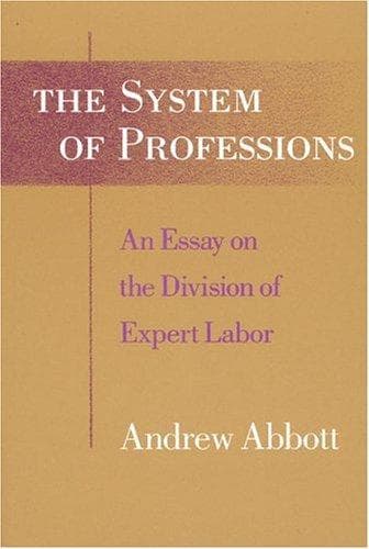 Portada de The system of professions