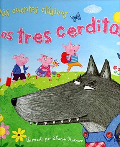 Portada de Los tres cerditos