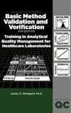 Portada de Basic Method Validation and Verification, 4th Edition