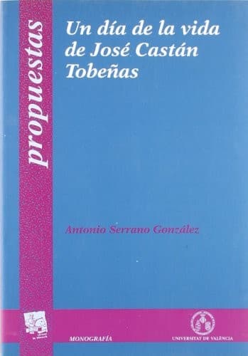 Portada de Un día de la vida de José Castán Tobeñas