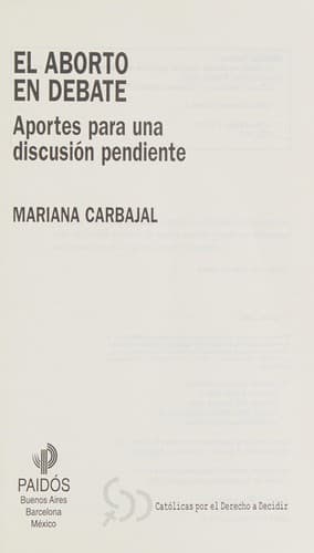 Portada de El aborto en debate