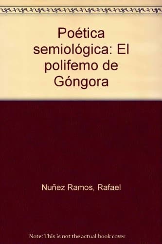 Portada de Poética semiológica