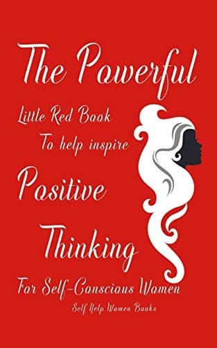 Portada de Powerful Little Red Book to Help Inspire Positive Thinking for Self-Conscious Women
