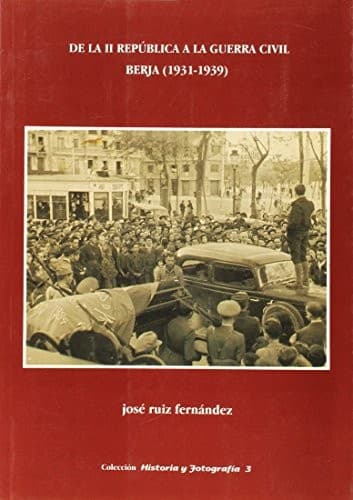 Portada de De la II República a la Guerra Civil en Berja