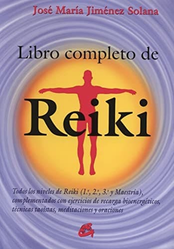 Portada de Libro completo de reiki