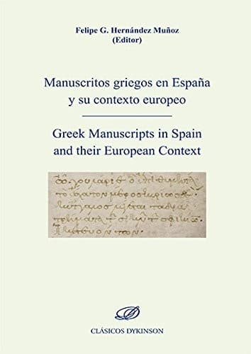 Portada de Manuscritos griegos en España y su contexto europeo