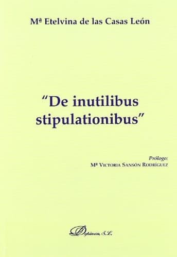 Portada de De inutilibus stipulationibus