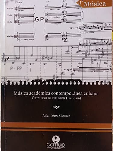 Portada de Música académica contemporánea cubana