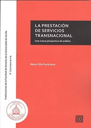 Portada de La prestación de servicios transnacional