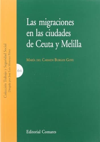Portada de Las migraciones en las ciudades de Ceuta y Melilla