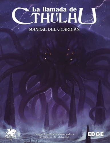 Portada de La Llamada de Cthulhu: Manual del Guardián (7ª Edición)