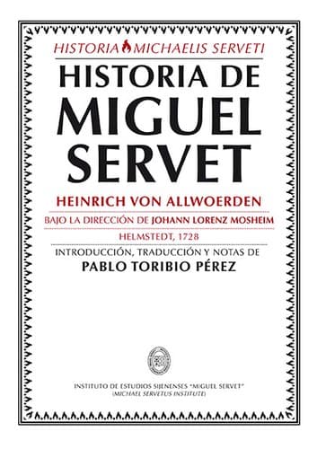 Portada de Historia de Miguel Servet