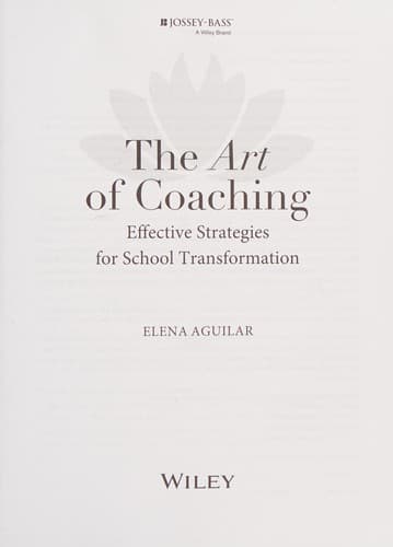 Portada de The art of coaching