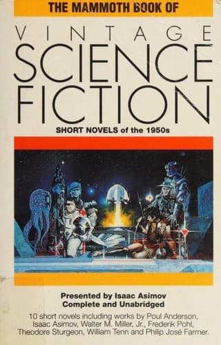 Portada de The Mammoth book of vintage science fiction