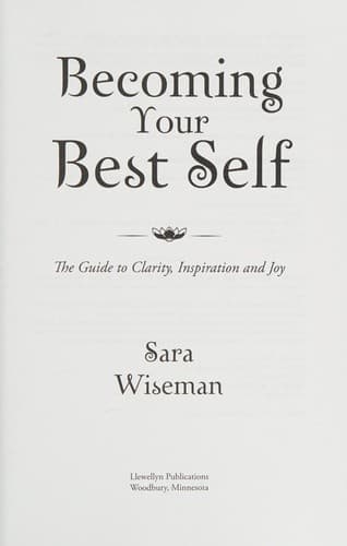 Portada de Becoming your best self