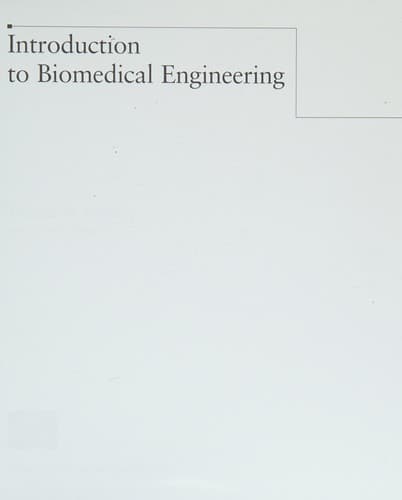 Portada de Introduction to biomedical engineering