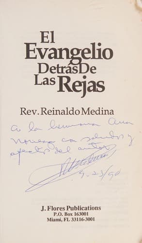 Portada de El Evangelio detrás de las rejas