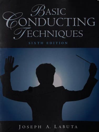 Portada de Basic conducting techniques
