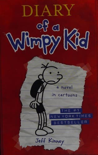 Portada de Diary of a Wimpy Kid