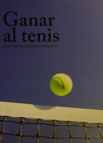 Portada de Ganar Al Tenis